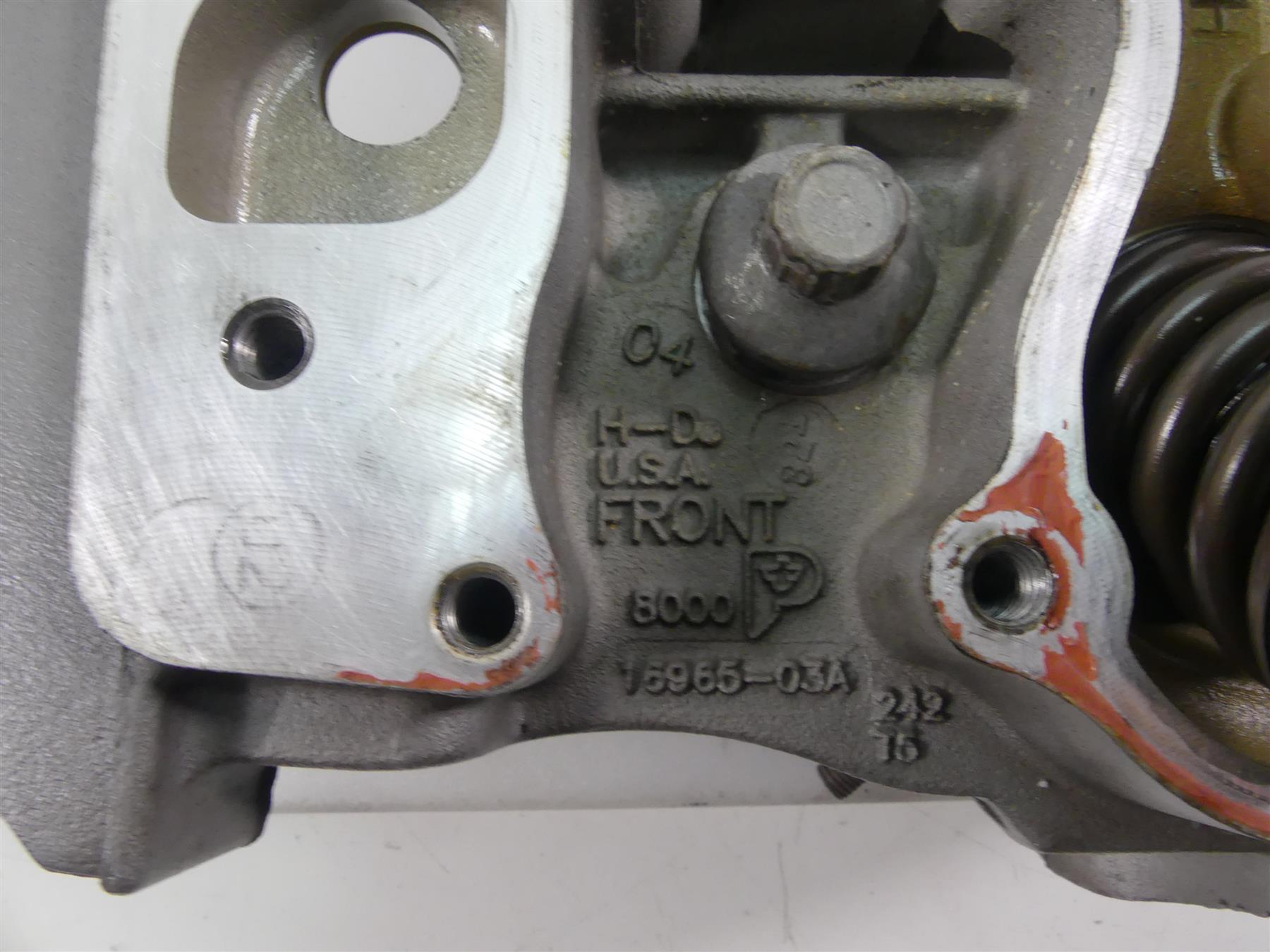 2005 Harley Touring CVO FLHTC SE Electra Glide 103ci Cylinderheads 16961-03A {{ shop.shopifyCountryName }} - Mototech271