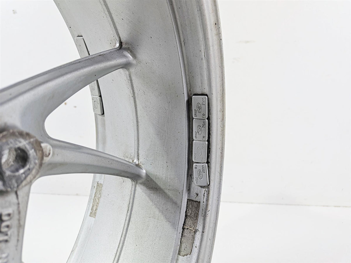 2016 BMW R1200RT RT RTW K52 Rear Wheel Rim 17x5.5 Straight 36317727235 {{ shop.shopifyCountryName }} - Mototech271