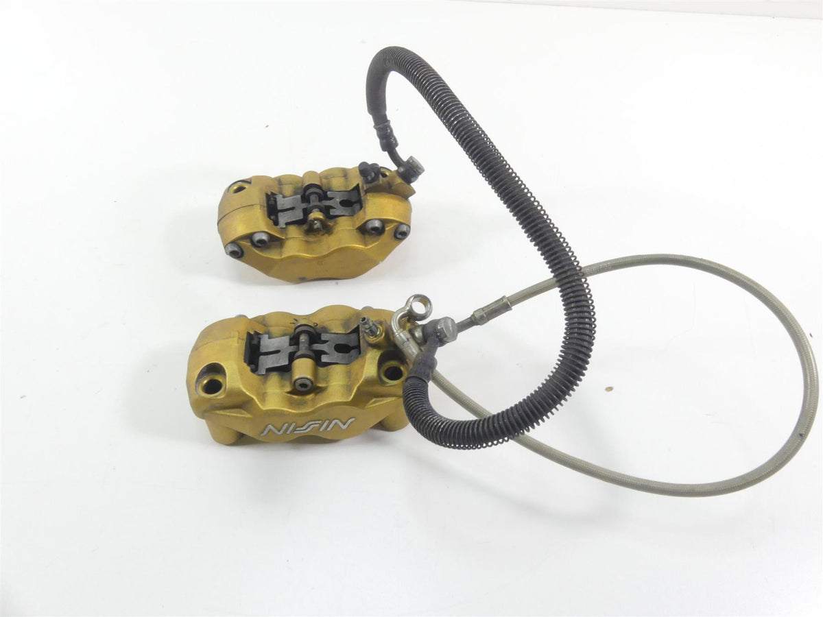 2006 Triumph Daytona 675 Front Nissin 108mm Brake Caliper Set T2021220 T2021230 {{ shop.shopifyCountryName }} - Mototech271