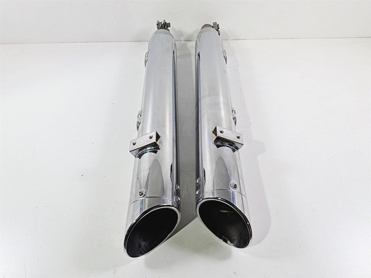 2020 Indian Challenger Limited Tab Performance 4" Chrome Exhaust Pipes 211-1291-Mototech271