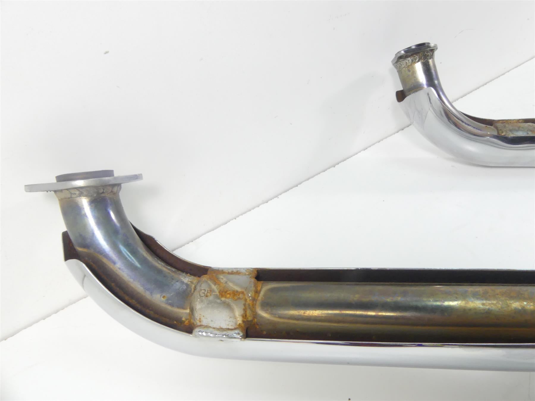 1998 Kawasaki VN800 Vulcan Hard Krome 2.5" American Classic Straight Exhaust System 38-8020 {{ shop.shopifyCountryName }} - Mototech271