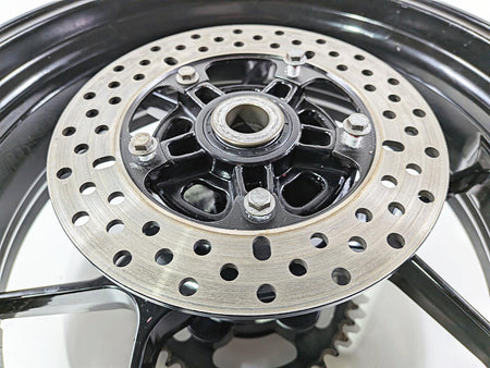 2014 Aprilia RSV4 RR Factory Straight Black Rear Wheel Rim 17x6 896757 {{ shop.shopifyCountryName }} - Mototech271