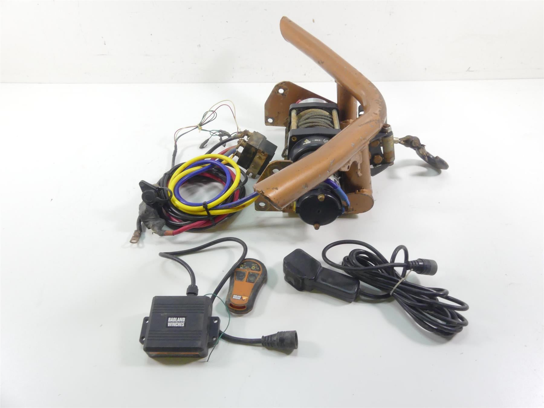 2016 Yamaha YXZ1000 R EPS SE Front 3500lbs Badland Winch Bumper Set {{ shop.shopifyCountryName }} - Mototech271