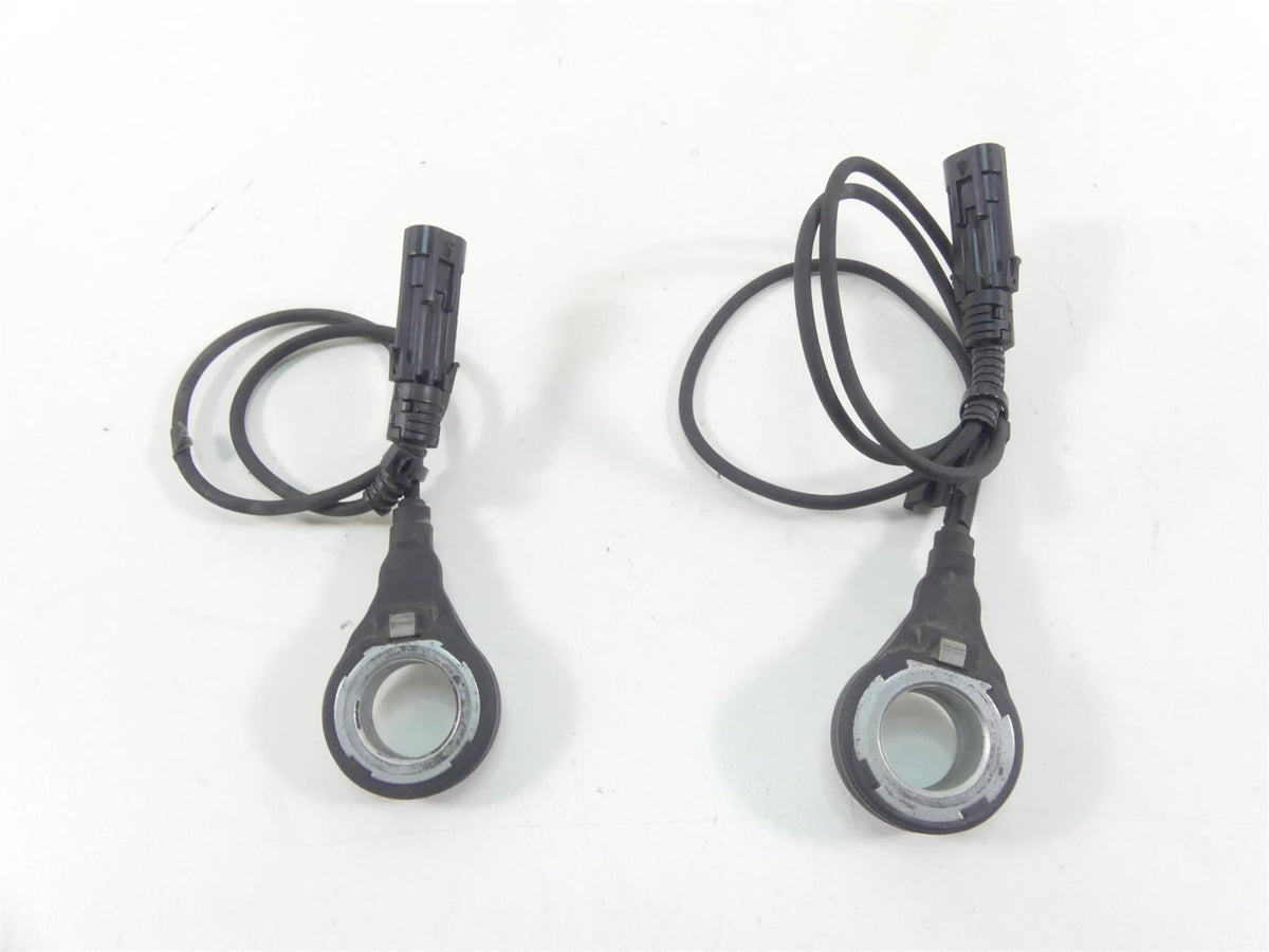 2014 Harley Touring FLHTK Electra Glide Abs Brake Wheel Speed Sensors 40615-08 {{ shop.shopifyCountryName }} - Mototech271