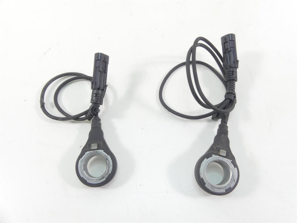 2014 Harley Touring FLHTK Electra Glide Abs Brake Wheel Speed Sensors 40615-08 {{ shop.shopifyCountryName }} - Mototech271