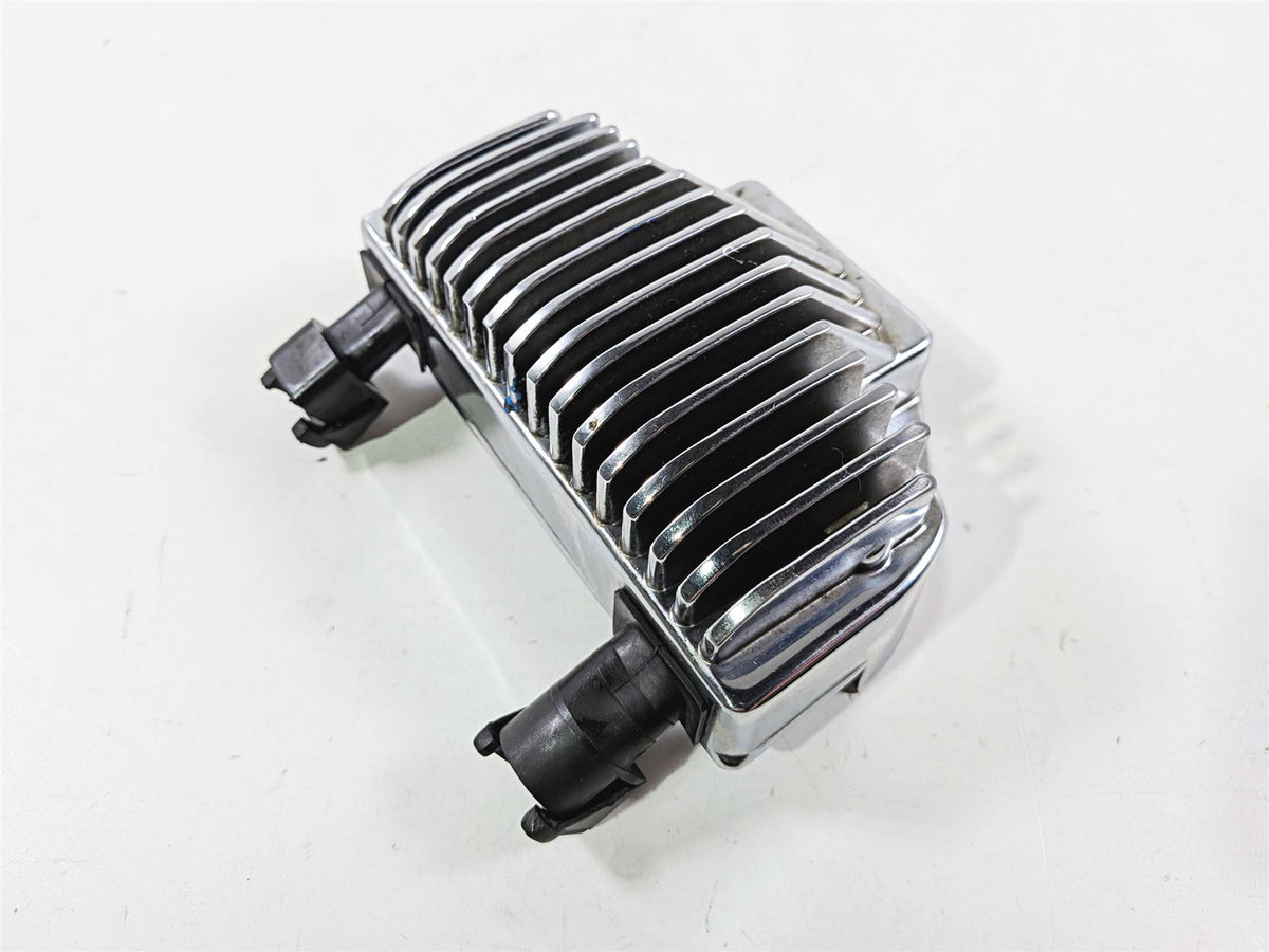 2008 Harley FXDSE CVO Dyna OEM Chrome Rectifier Voltage Regulator 74561-08A-Mototech271