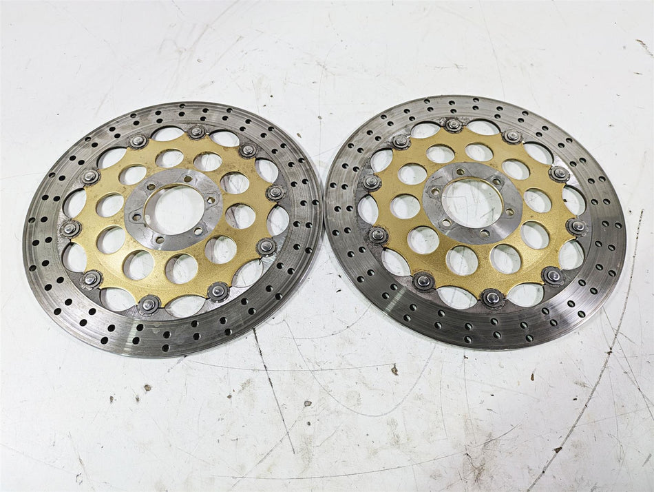 1998 Moto Guzzi California 1100 EV Front Brake Rotor Disc Set GU37613305 {{ shop.shopifyCountryName }} - Mototech271