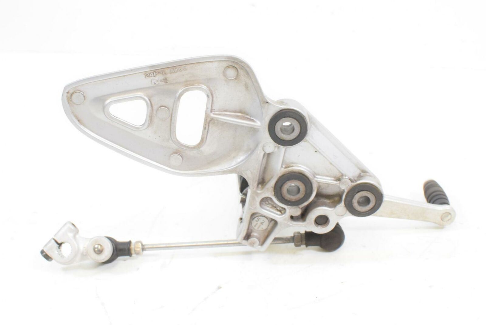 2005 Suzuki GSX1300 R Hayabusa Front Rider Driver Foot Peg Footpeg Set 43510-24F {{ shop.shopifyCountryName }} - Mototech271