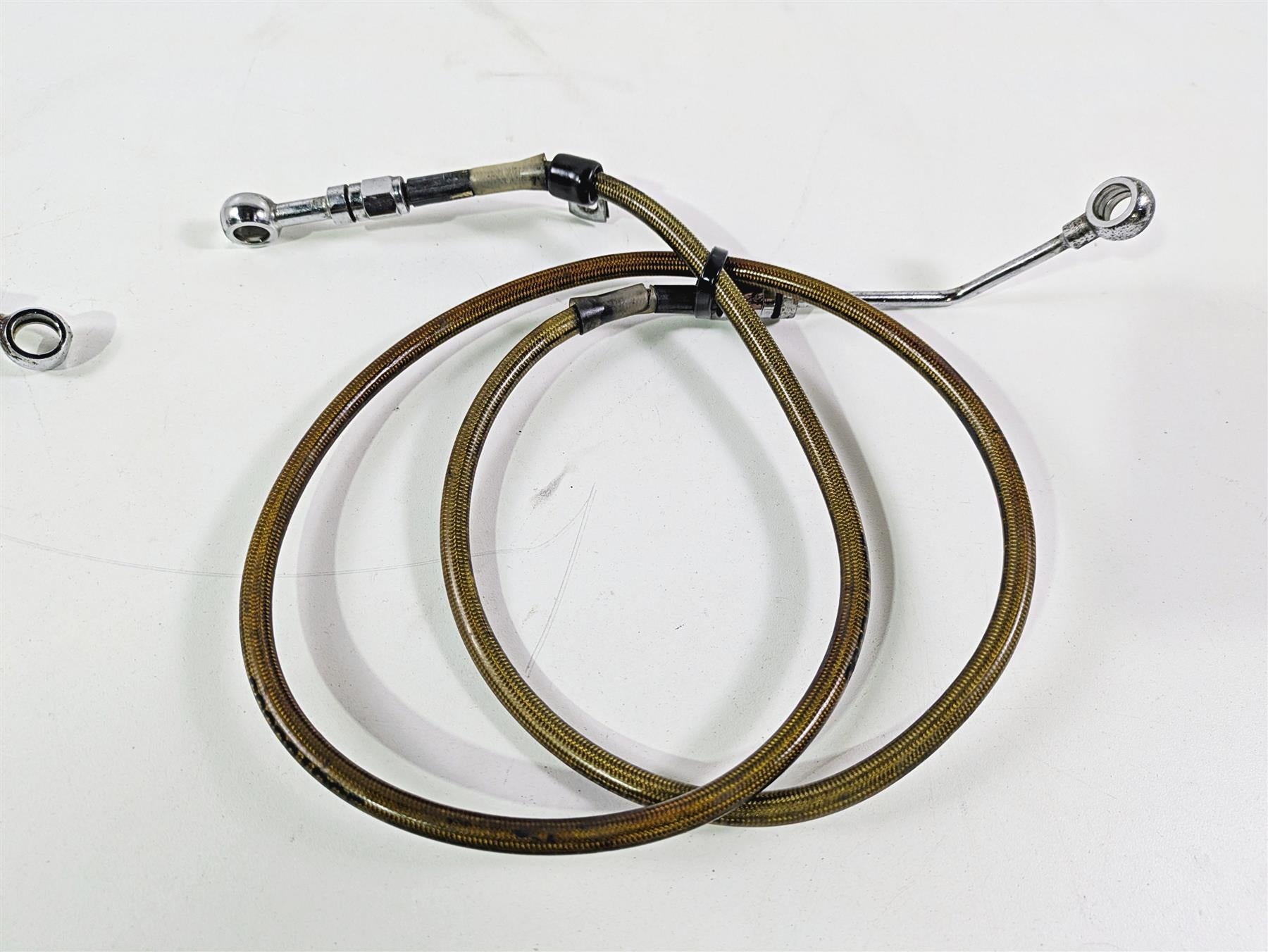 2002 Big Dog Pitbull Front Rear Brake Line Hose Tube Set 1234567 {{ shop.shopifyCountryName }} - Mototech271