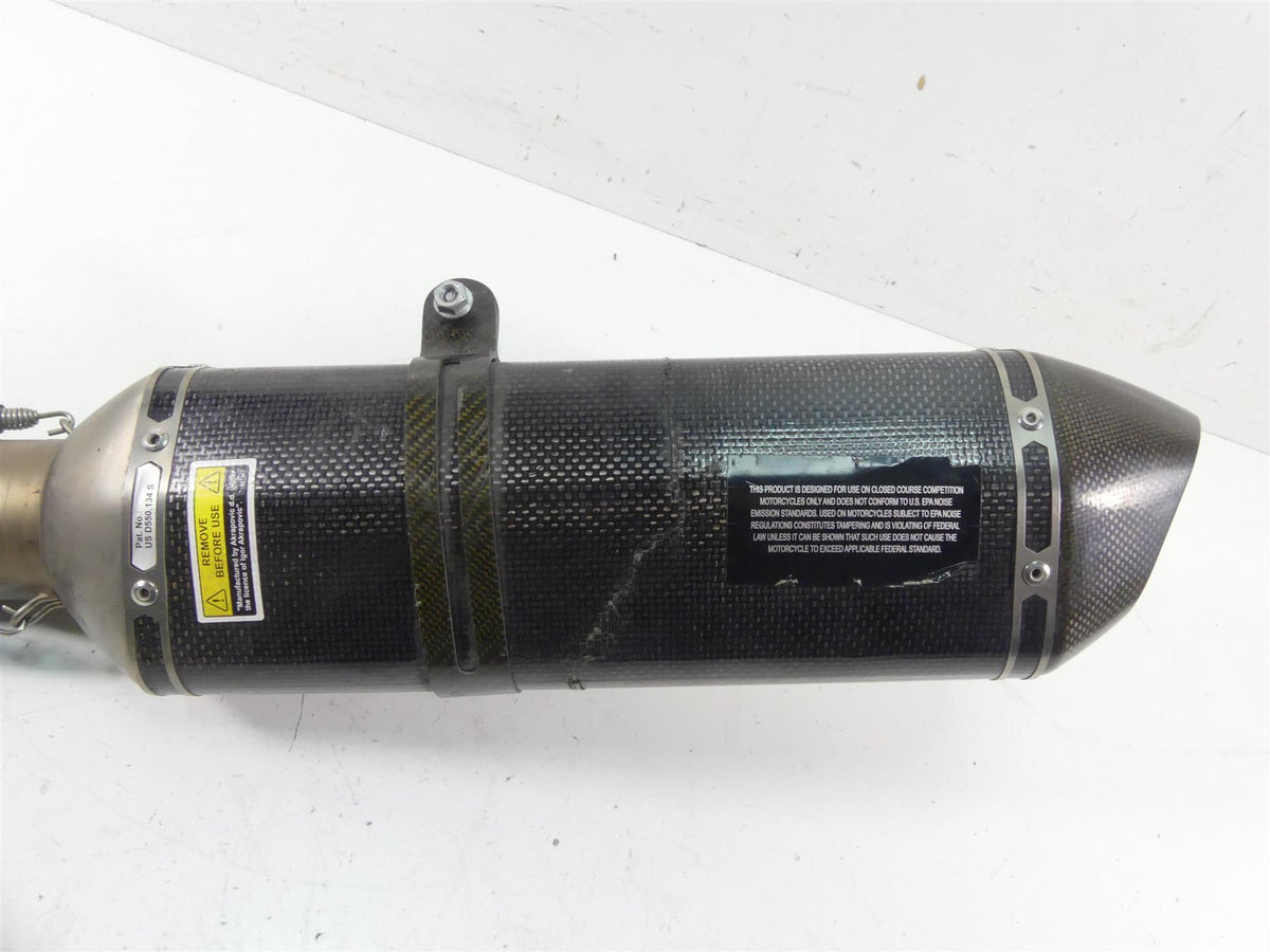 2012 BMW S1000RR K46 Akrapovic Carbon Evolution Racing Exhaust Set S-B10R1-RC {{ shop.shopifyCountryName }} - Mototech271