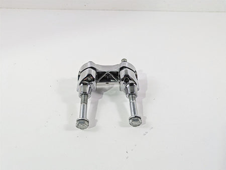 2016 Harley FXDF Dyna Fat Bob Handlebar Riser Holder Clamps Chrome 56568-86 {{ shop.shopifyCountryName }} - Mototech271