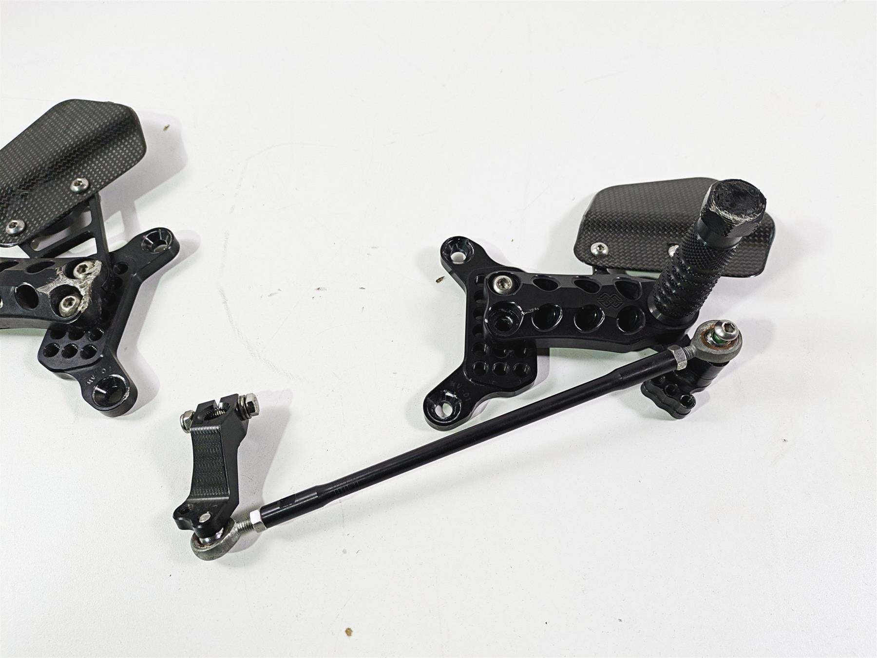 2012 Mv Agusta F4 RR Gilles Tooling Footpeg Foot Peg Set {{ shop.shopifyCountryName }} - Mototech271
