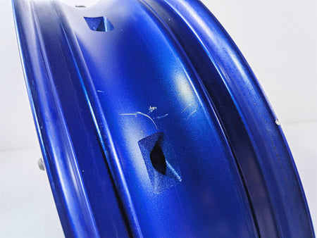 2025 Yamaha YZF R7 Straight Front Blue Wheel Rim 17x3.5 2DR-25168-00 {{ shop.shopifyCountryName }} - Mototech271