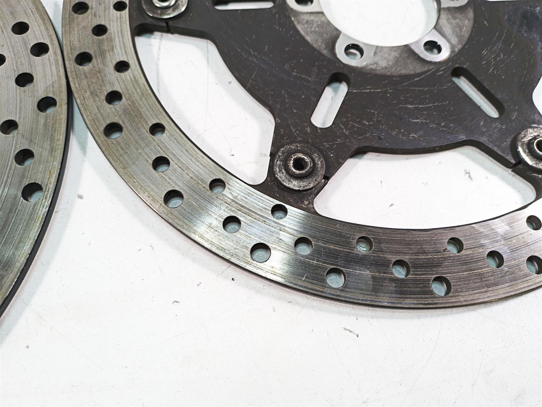 2014 Moto Guzzi California 1400 T Front Brake Disc Rotor Set 887430 887439 {{ shop.shopifyCountryName }} - Mototech271