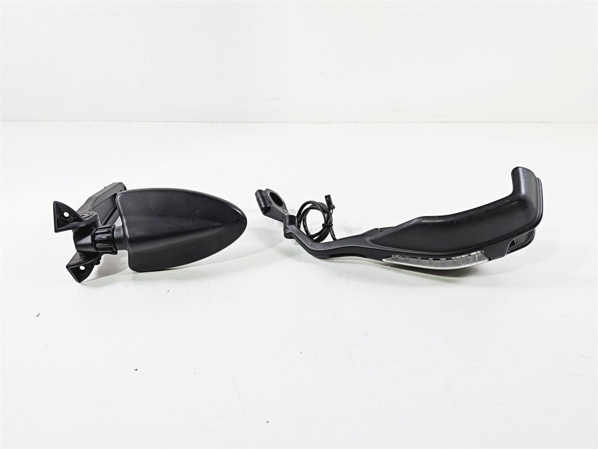 2009 Ducati Hypermotard 1100 S Left Hand Guard Mirror Turn Signal Set 46012711B-Mototech271