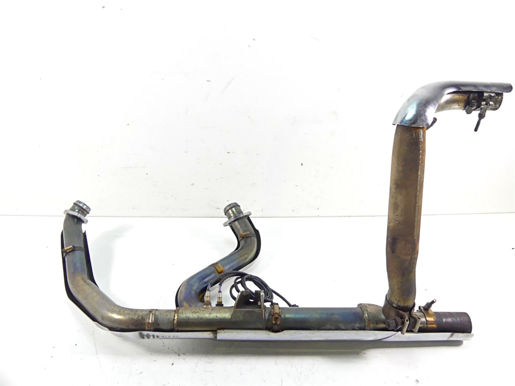 2010 Harley Touring FLHRC Road King Oem Exhaust Header Manifold Set 66855-10A {{ shop.shopifyCountryName }} - Mototech271