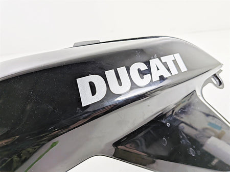 2009 Ducati Hypermotard 1100 S Black Left Tank Fairing Cover Cowl 48012511A-Mototech271