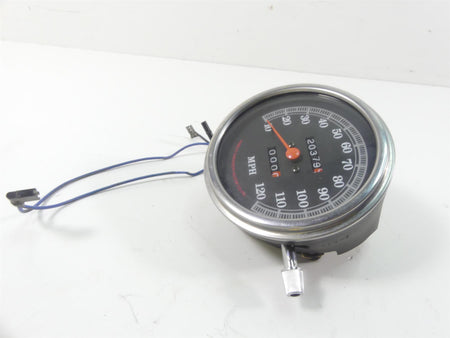 1993 Harley FXSTS Softail Springer Speedometer Gauge Instrument - 20K 67011-91 {{ shop.shopifyCountryName }} - Mototech271