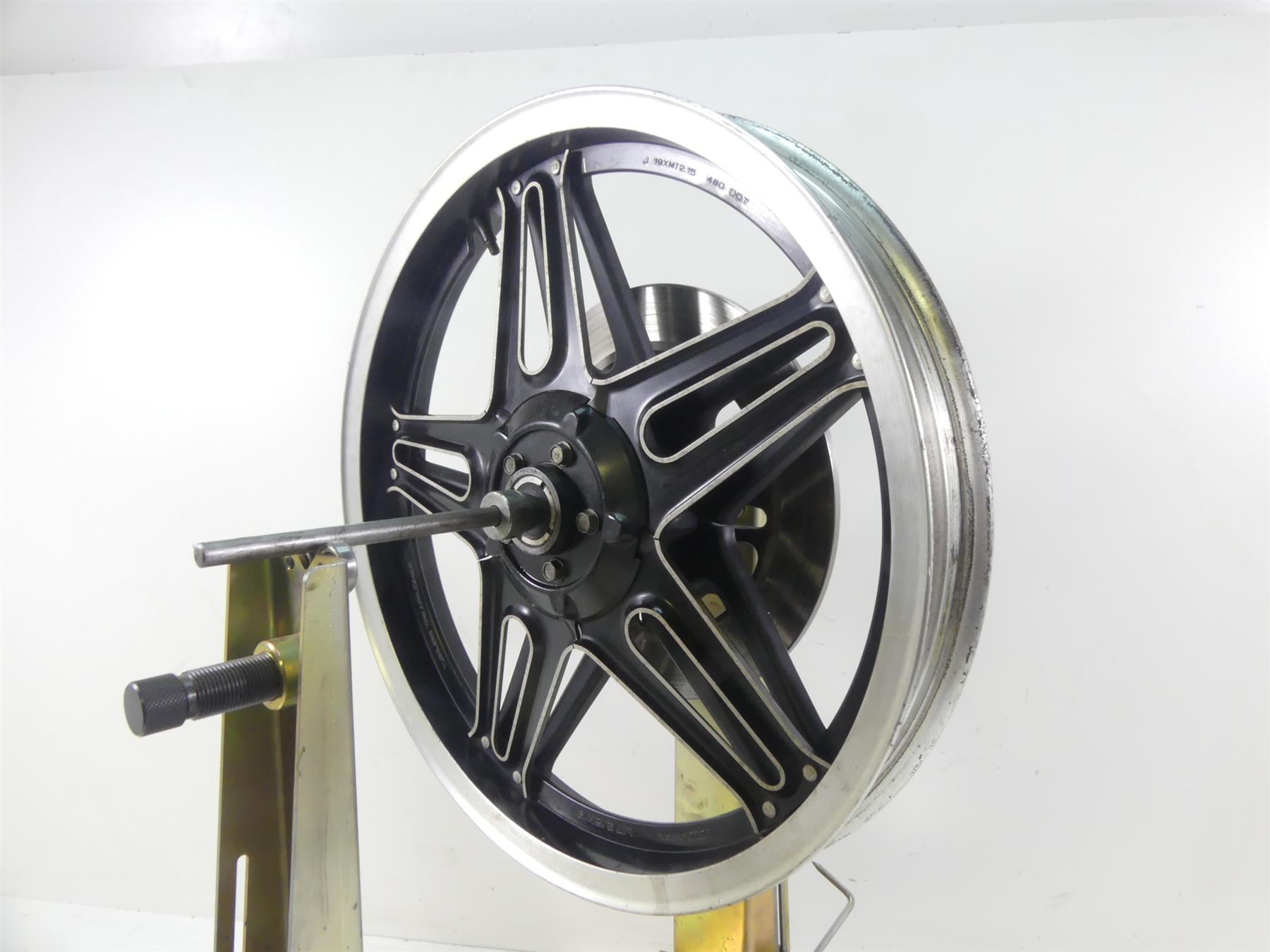 1980 Honda CB750C Custom Front Straight 19x2.15 Wheel Rim 44650-445-771 {{ shop.shopifyCountryName }} - Mototech271