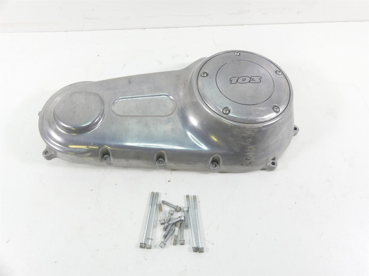 2015 Harley FLS Softail Slim Outer Primary Drive Clutch Cover 60784-06 {{ shop.shopifyCountryName }} - Mototech271