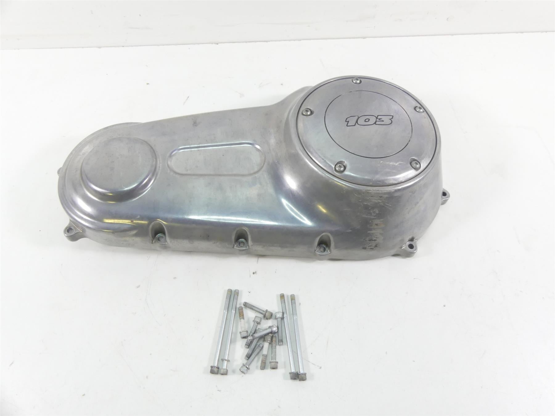 2015 Harley FLS Softail Slim Outer Primary Drive Clutch Cover 60784-06 {{ shop.shopifyCountryName }} - Mototech271