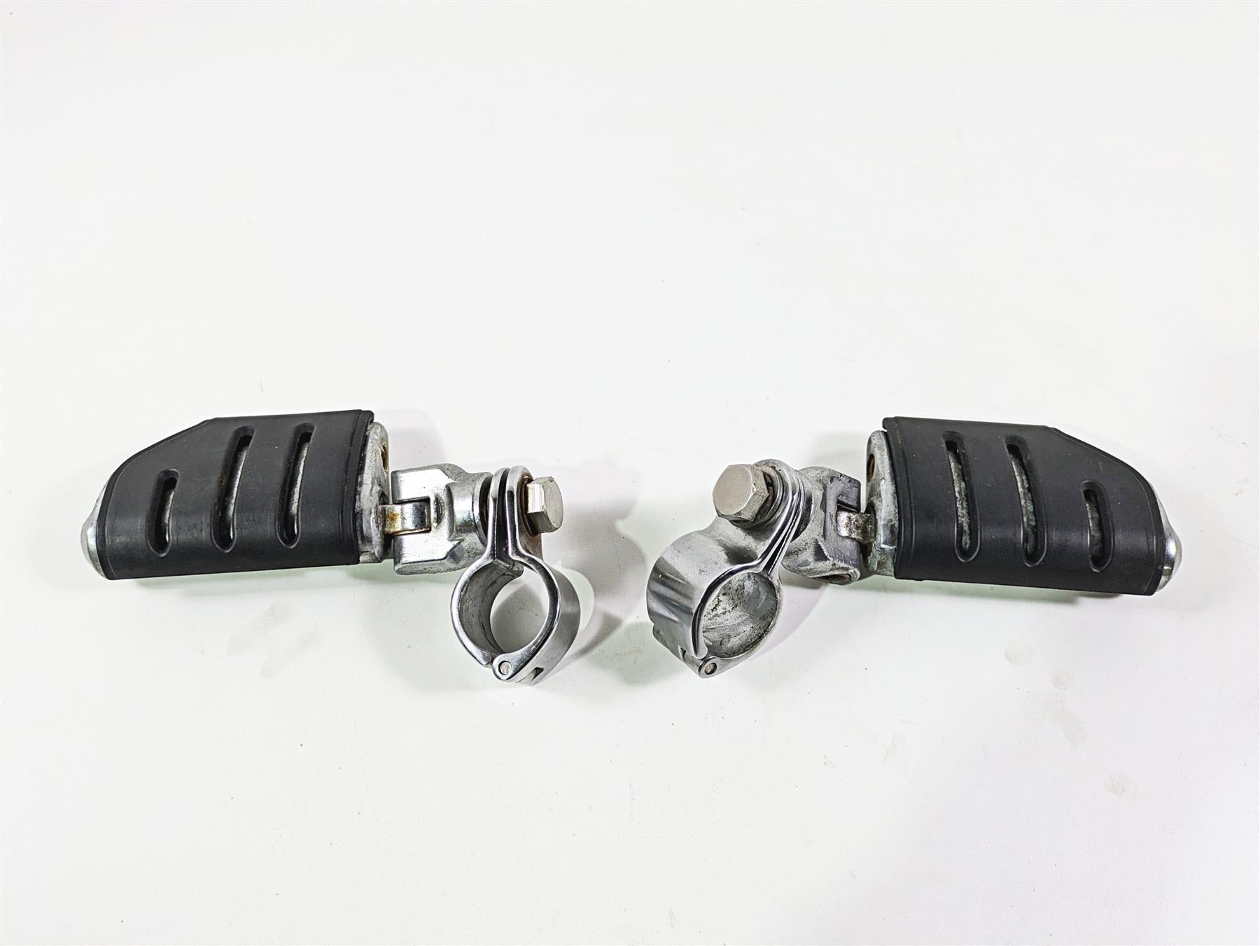 2005 Harley Touring FLHRI Road King Highway Chrome Foot Peg Rest Set {{ shop.shopifyCountryName }} - Mototech271