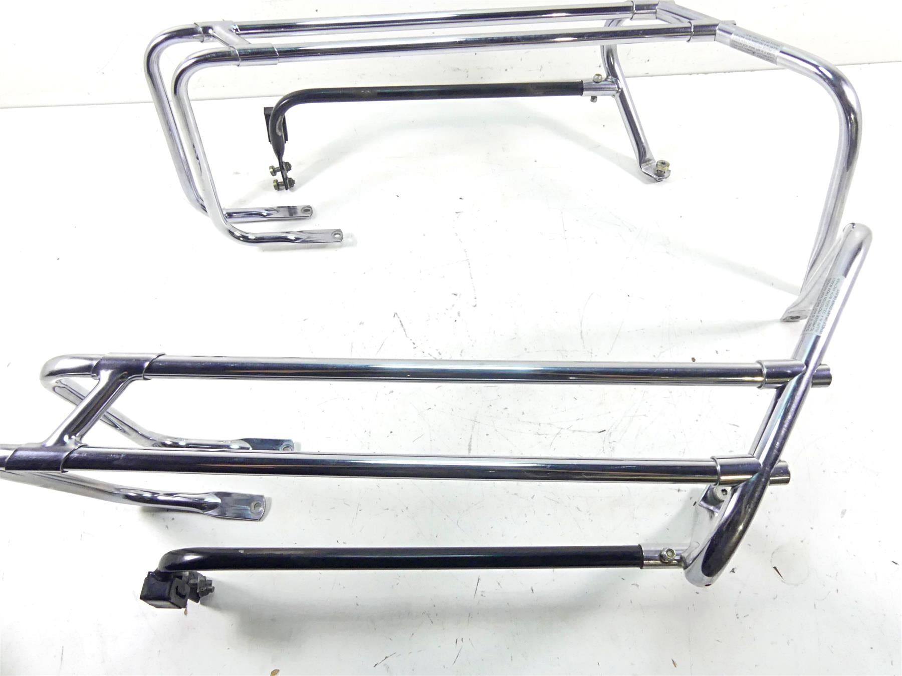2002 Harley Touring FLHTC Electra Glide Saddlebag Guard Rail Set 49172-97 {{ shop.shopifyCountryName }} - Mototech271