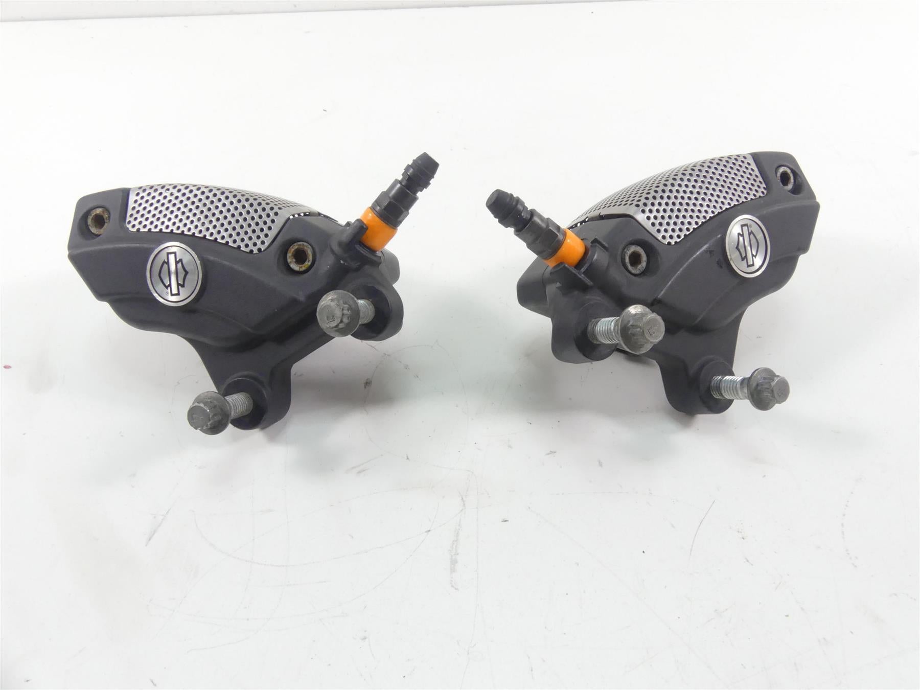 2011 Harley Touring FLTRU Road Glide Front Brake Caliper Set 43027-08 44023-08 {{ shop.shopifyCountryName }} - Mototech271