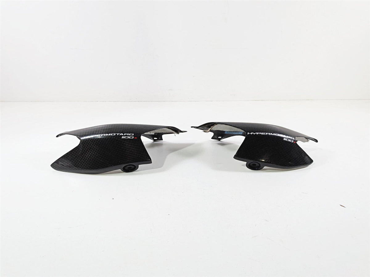 2009 Ducati Hypermotard 1100 S Carbon Fiber Tail Cover Fairing Set 48211531-Mototech271