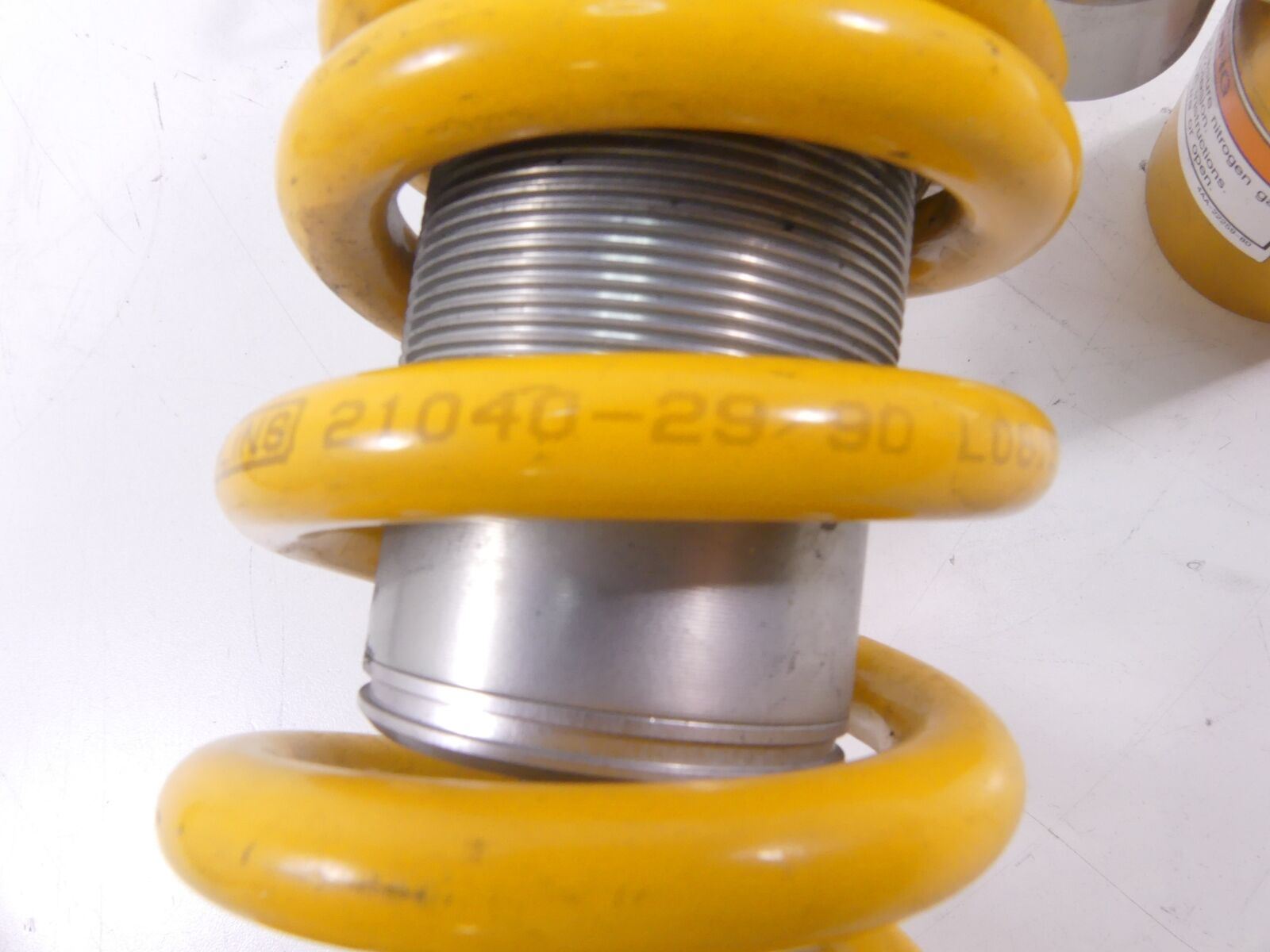 2015 Yamaha YZF-R1M Straight Rear Ohlins Shock TTX Suspension 2KS-22210-10-00 {{ shop.shopifyCountryName }} - Mototech271