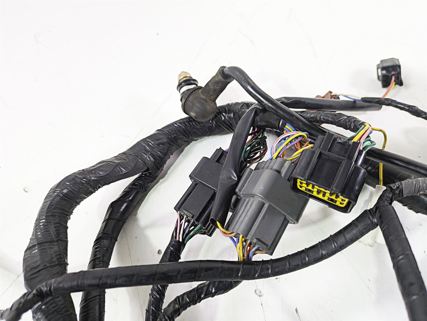 【ナカマ】三線 2005 Kawasaki ZX12R Ninja Main Wiring Harness Loom Set - No Cuts