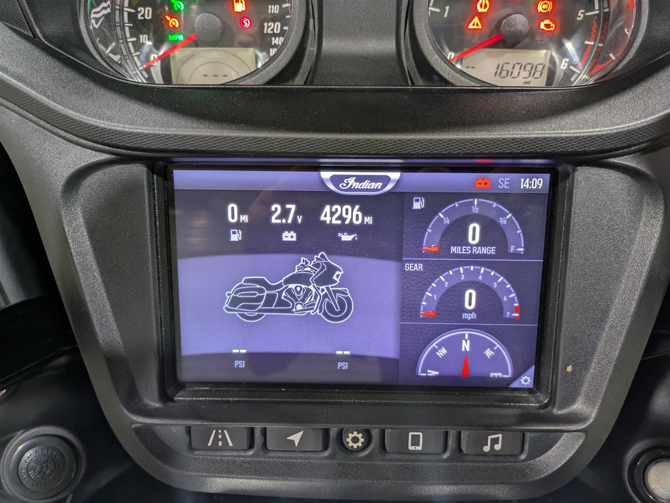 2020 Indian Challenger Limited Tft Screen Display Dash 7" Navigation 3286923-Mototech271