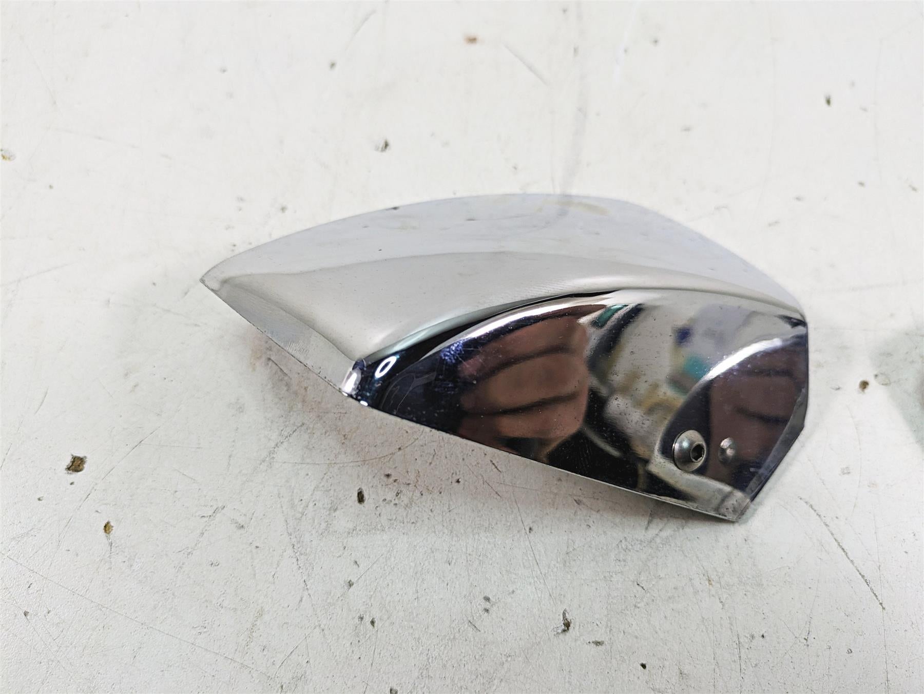 2013 Moto Guzzi V7 750 Stone Throttle Body Chrome Cover Set 978938 978939 {{ shop.shopifyCountryName }} - Mototech271