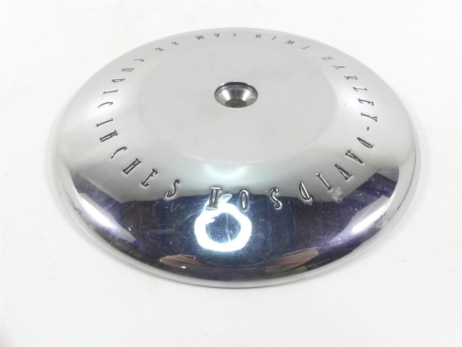 1999 Harley Dyna FXDL Low Rider Round 88ci Twin Cam Air Breather Chrome Cover {{ shop.shopifyCountryName }} - Mototech271