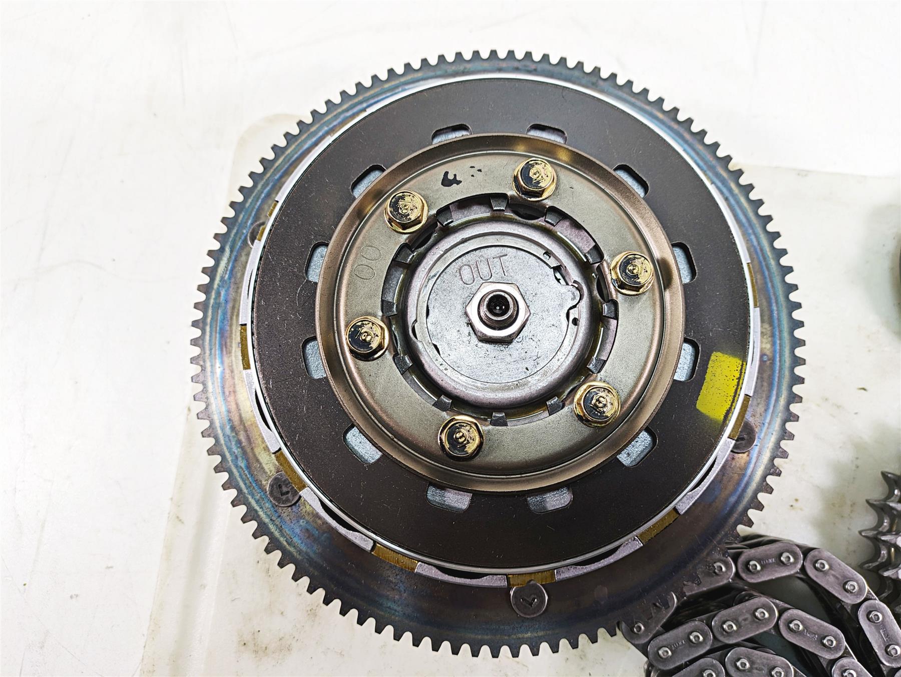 2005 Harley Dyna FXDL Low Rider Primary Drive Clutch Kit - 24k 37707-98A {{ shop.shopifyCountryName }} - Mototech271