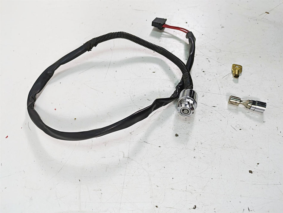 2009 Harley FXCWC Softail Rocker C Ignition Switch Key Lock Set 71792-08 {{ shop.shopifyCountryName }} - Mototech271
