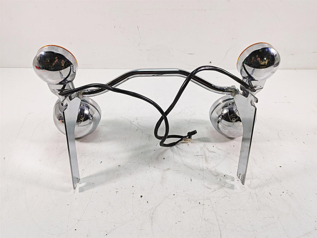 2011 Harley Touring FLHR Road King Front Spotlight Blinker Bar 68712-94A {{ shop.shopifyCountryName }} - Mototech271