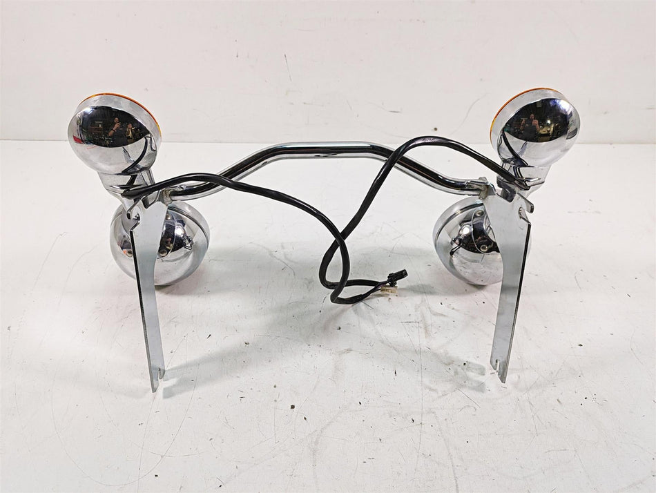 2011 Harley Touring FLHR Road King Front Spotlight Blinker Bar 68712-94A {{ shop.shopifyCountryName }} - Mototech271