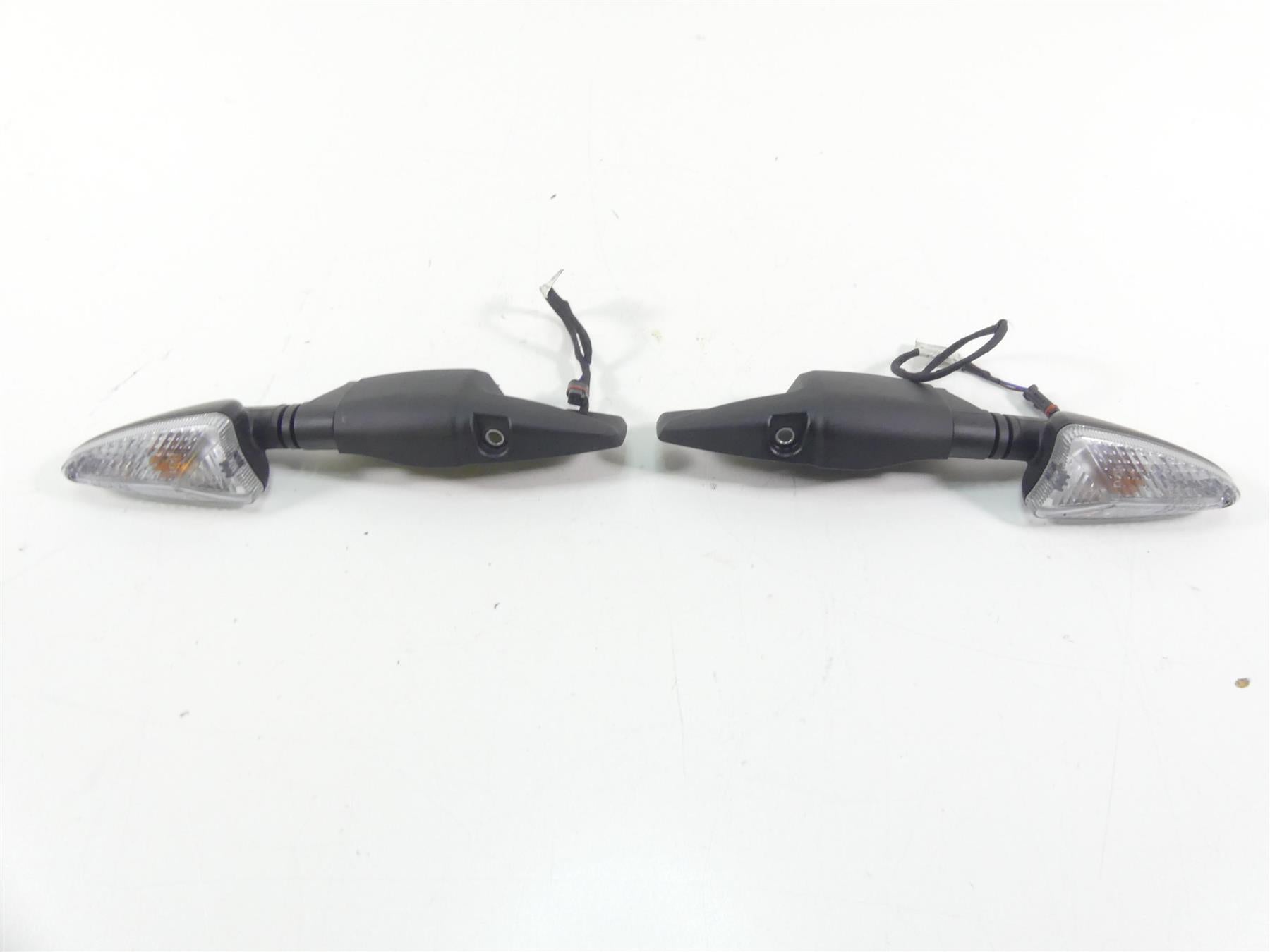 2017 BMW RnineT Racer K32 Front Blinker & Mounts Set 63138534357 63138534356
