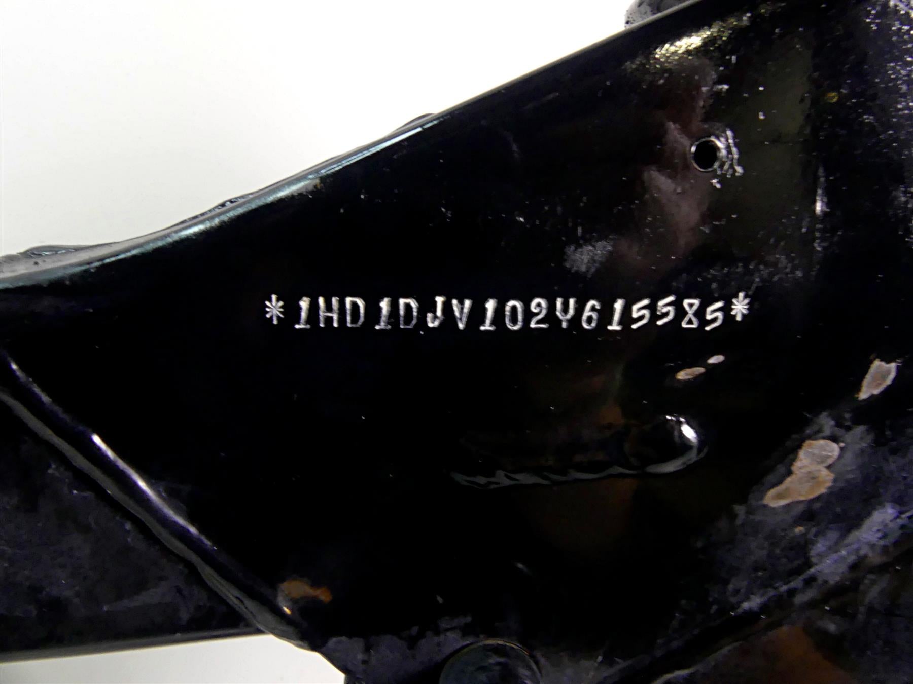 2002 Harley Touring FLHTC Electra Glide Straight Main Frame Chassis With Clean New Mexico Title 47900-02A {{ shop.shopifyCountryName }} - Mototech271