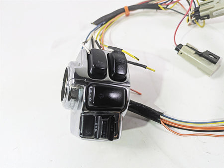 2007 Harley Touring FLHRSE CVO Road King Chrome Hand Control Switch Set 71682-06 {{ shop.shopifyCountryName }} - Mototech271