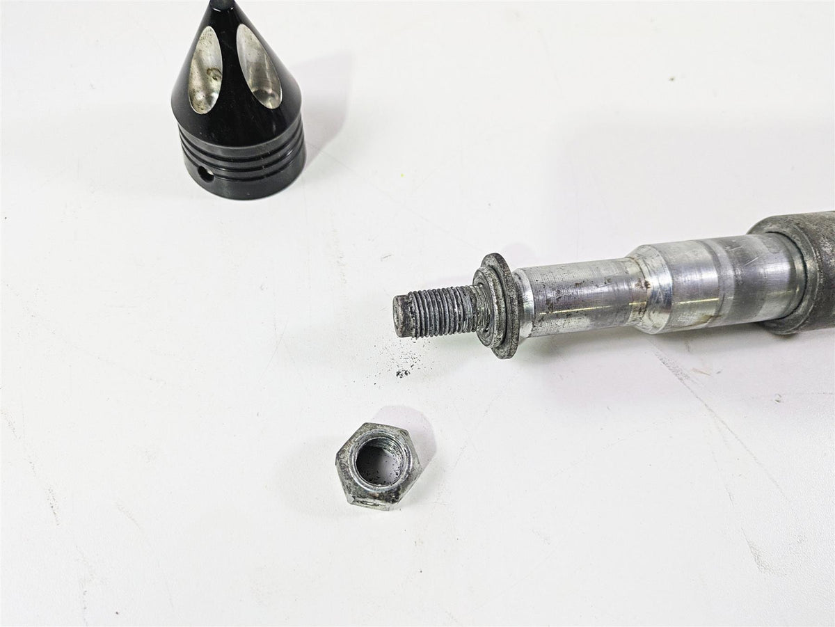 2001 Harley Touring FLHX Street Glide Front Axle Wheel Spindle 1" 43364-00 {{ shop.shopifyCountryName }} - Mototech271