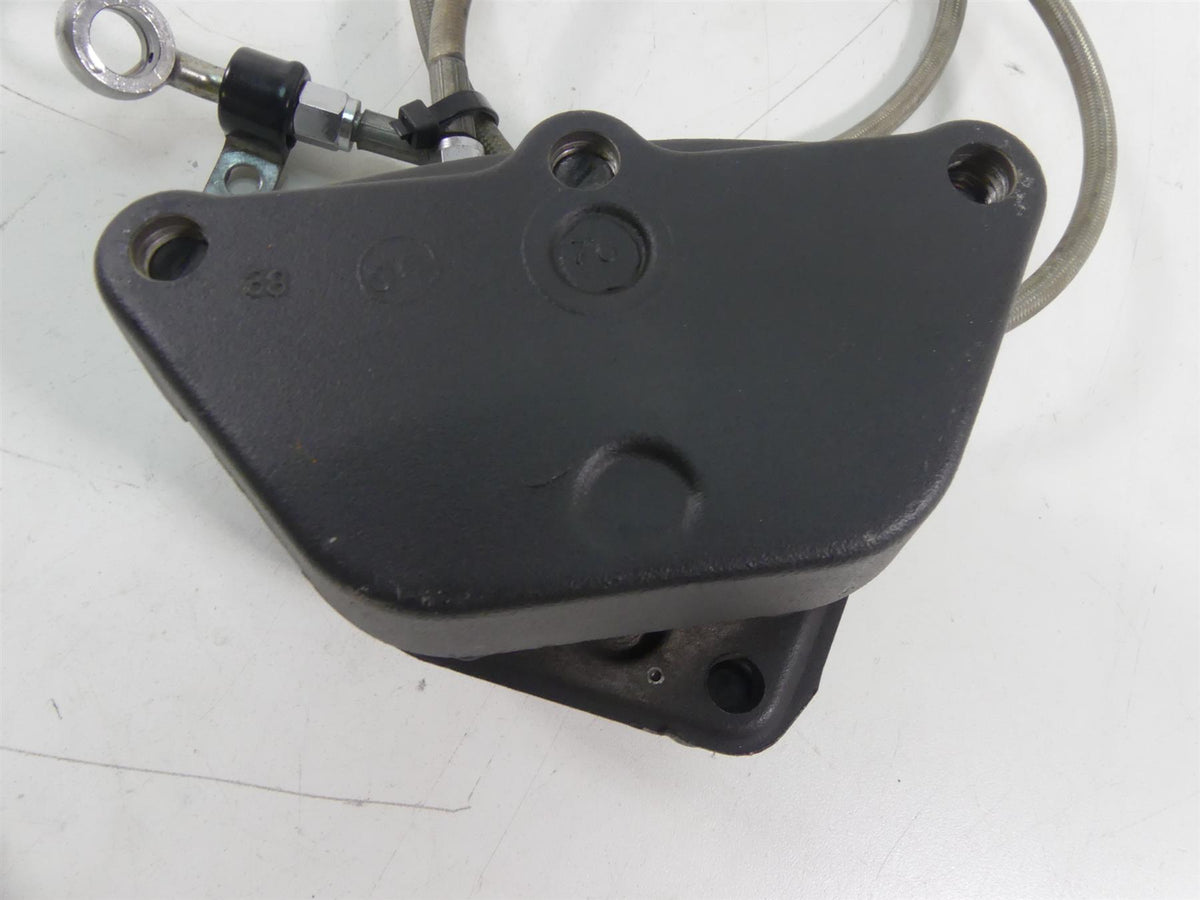 2005 Harley FXDWGI Dyna Wide Glide Front Brake Caliper + Line 44046-00D {{ shop.shopifyCountryName }} - Mototech271