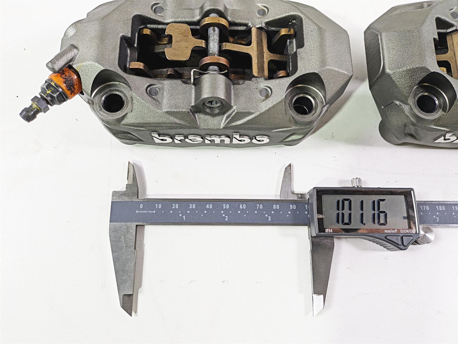 2022 Ducati Streetfighter V2 Front Brake Caliper Set Brembo 100mm 61041302C {{ shop.shopifyCountryName }} - Mototech271