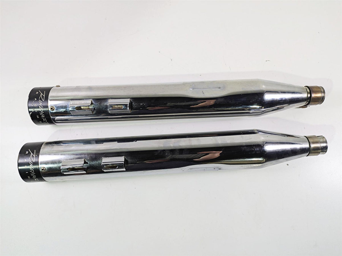 1999 Harley Touring FLHTCUI E-Glide Rinehart 4" Exhaust Pipe Mufflers 500-0102 {{ shop.shopifyCountryName }} - Mototech271