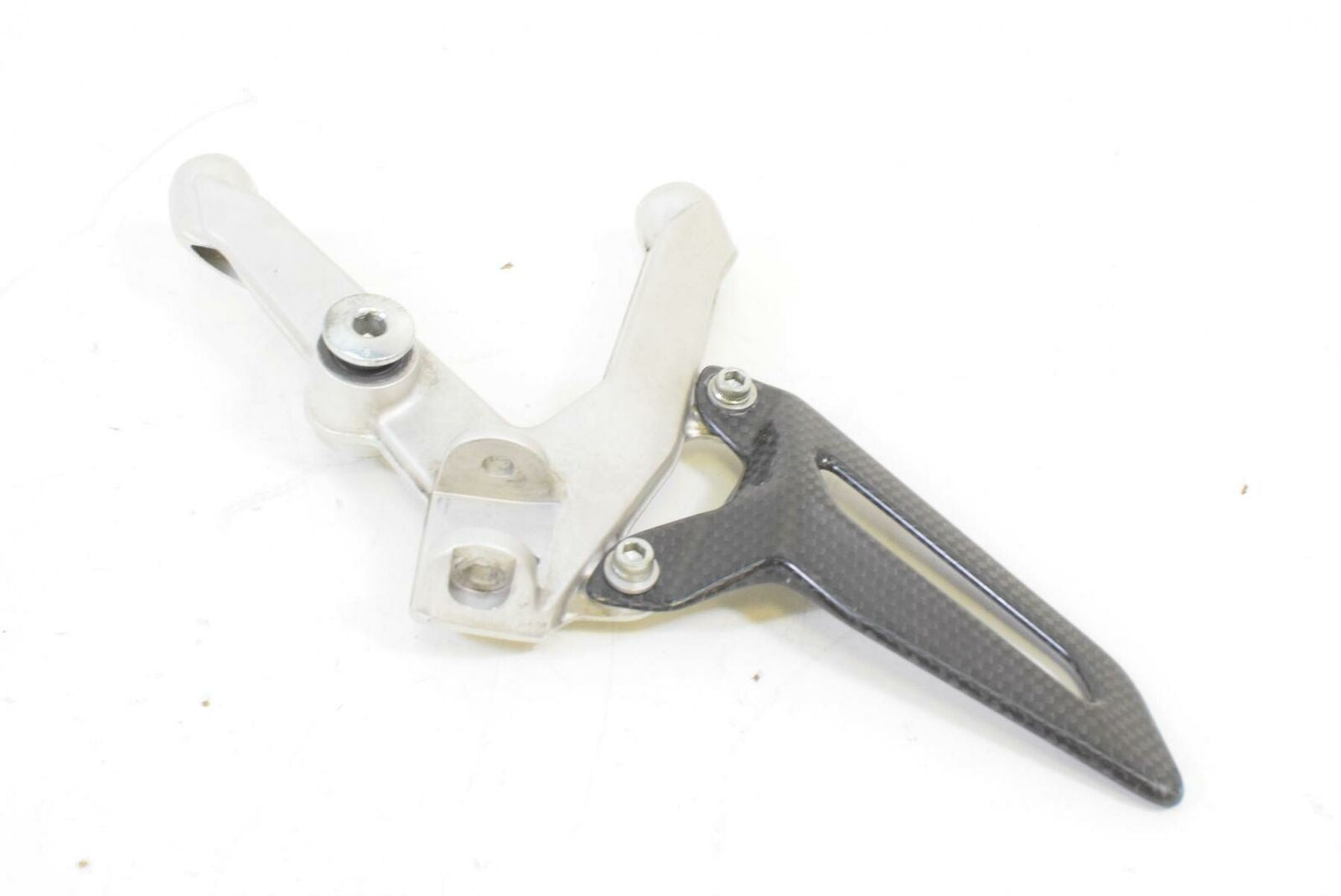 2014 Ducati Panigale 1199 S Left Front Footpeg Bracket Heel Guard 82421861A {{ shop.shopifyCountryName }} - Mototech271