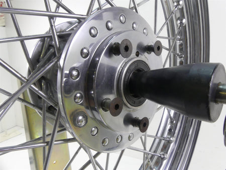 1978 Harley XLH1000 Sportster Ironhead Front Dual Disc Spoke Wheel 43341-78 {{ shop.shopifyCountryName }} - Mototech271