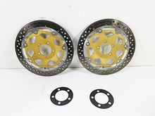Load image into Gallery viewer, 2005 Kawasaki ZX12R Ninja Front Brake Disc Rotor Set 41080-0001-488 | Mototech271
