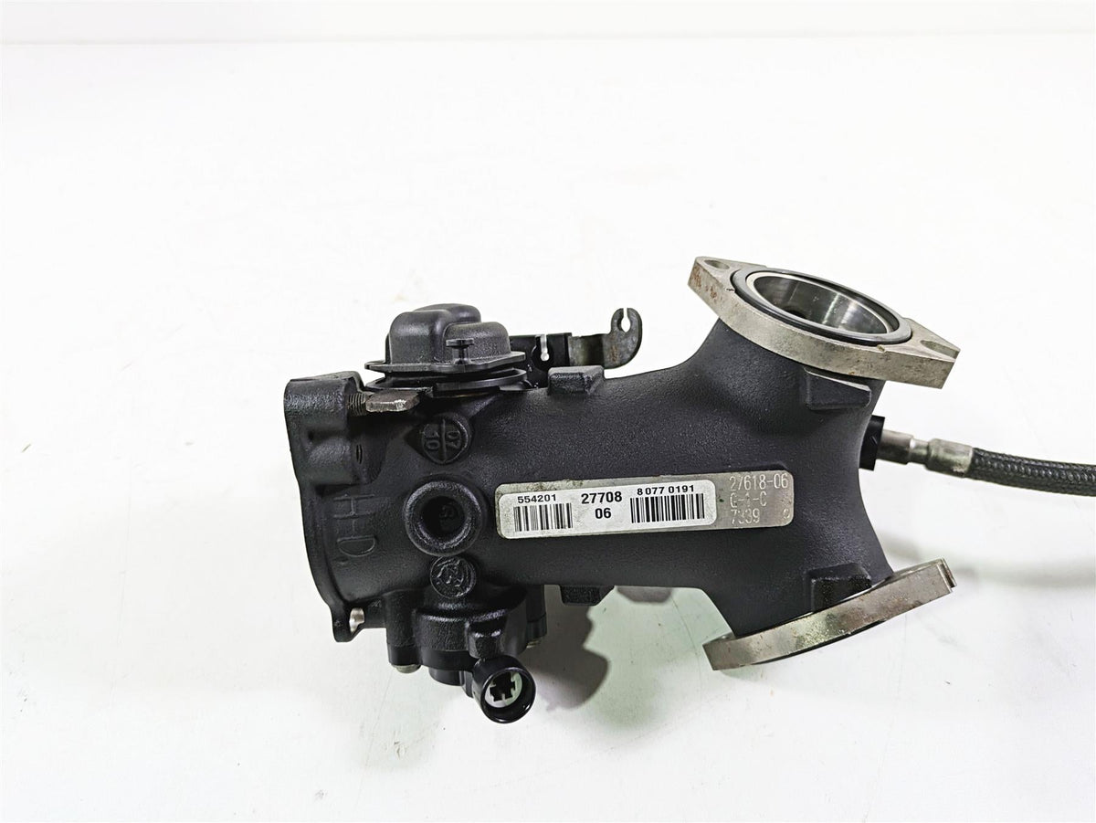 2008 Harley FLSTSB Cross Bones Throttle Body Fuel Injection 27708-06 27618-06 {{ shop.shopifyCountryName }} - Mototech271