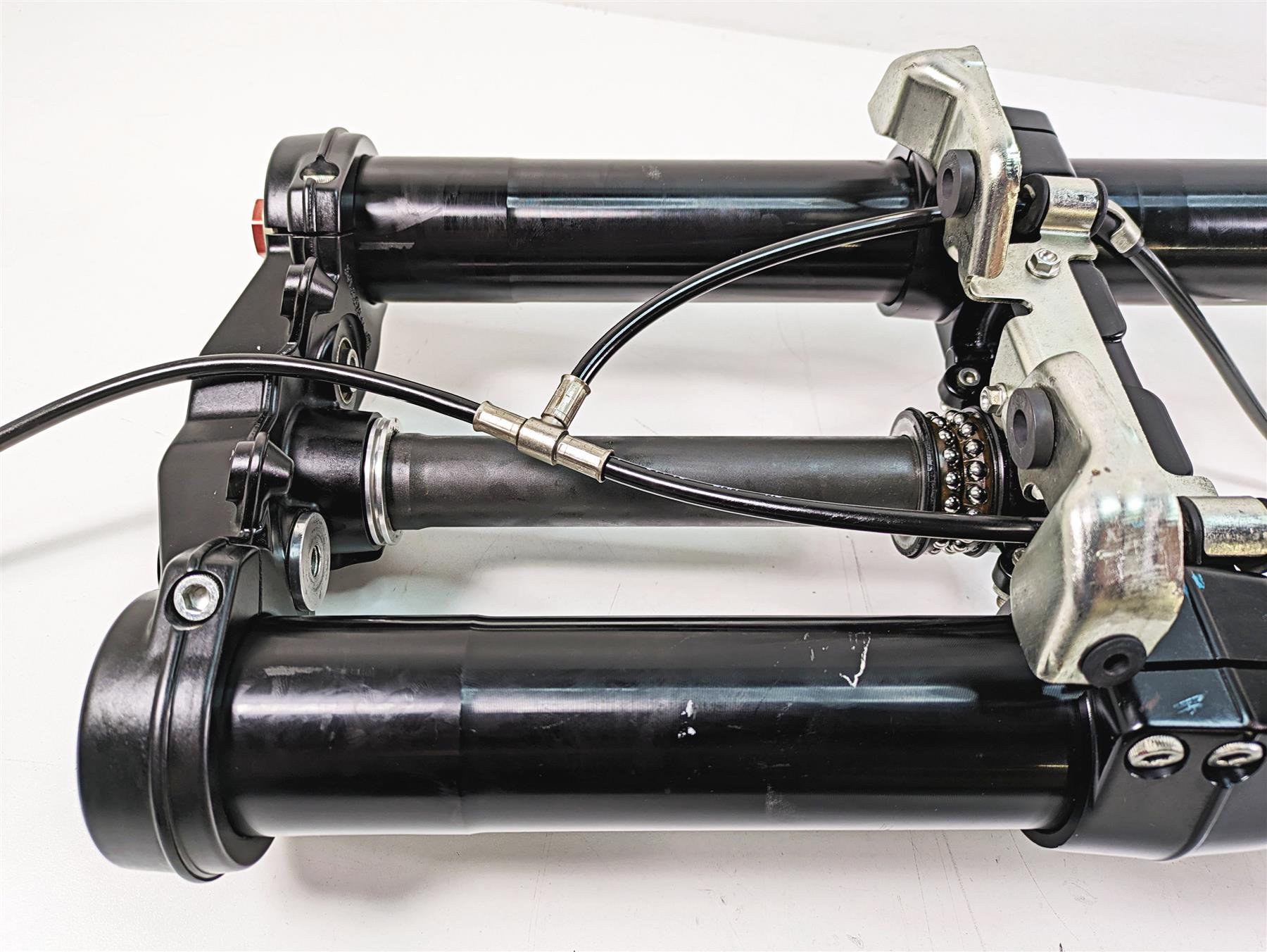 2011 Ducati Hypermotard 1100 Evo SP Marzocchi Front Forks Triple